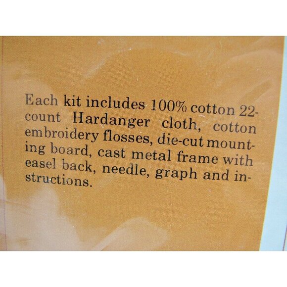 The Creative Circle Cross Stitch Kit #768 Blue Bird Russel Bushee Frame Included - Picture 6 of 10